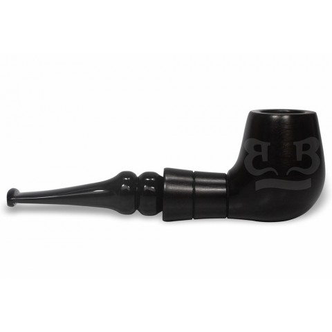 Cachimbo New Rose Reto Encerado (Aceita Filtro 9mm) Piteira Acrílico